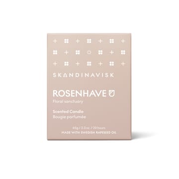 Rosenhave scented candle with lid - 65 g - Skandinavisk