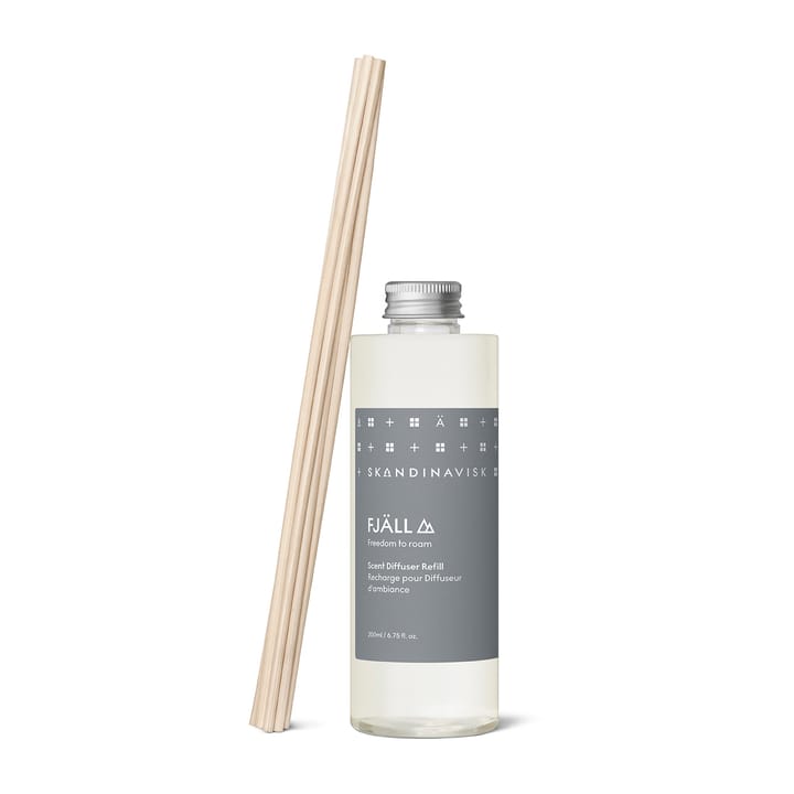 Skandinavisk refill to fragrance sticks 200 ml - Fjäll - Skandinavisk