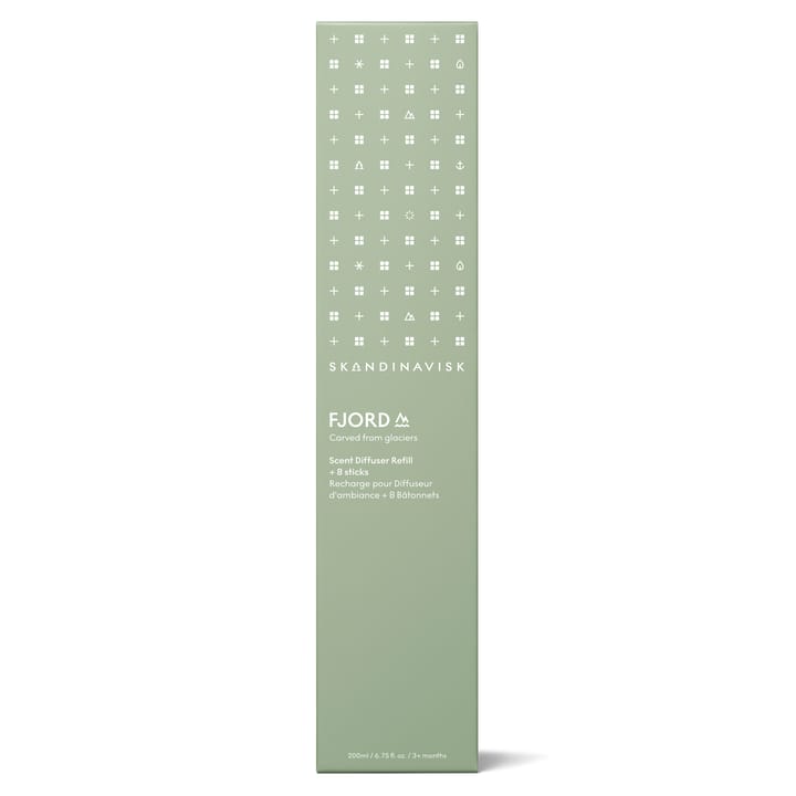 Skandinavisk refill to fragrance sticks 200 ml - fjord - Skandinavisk