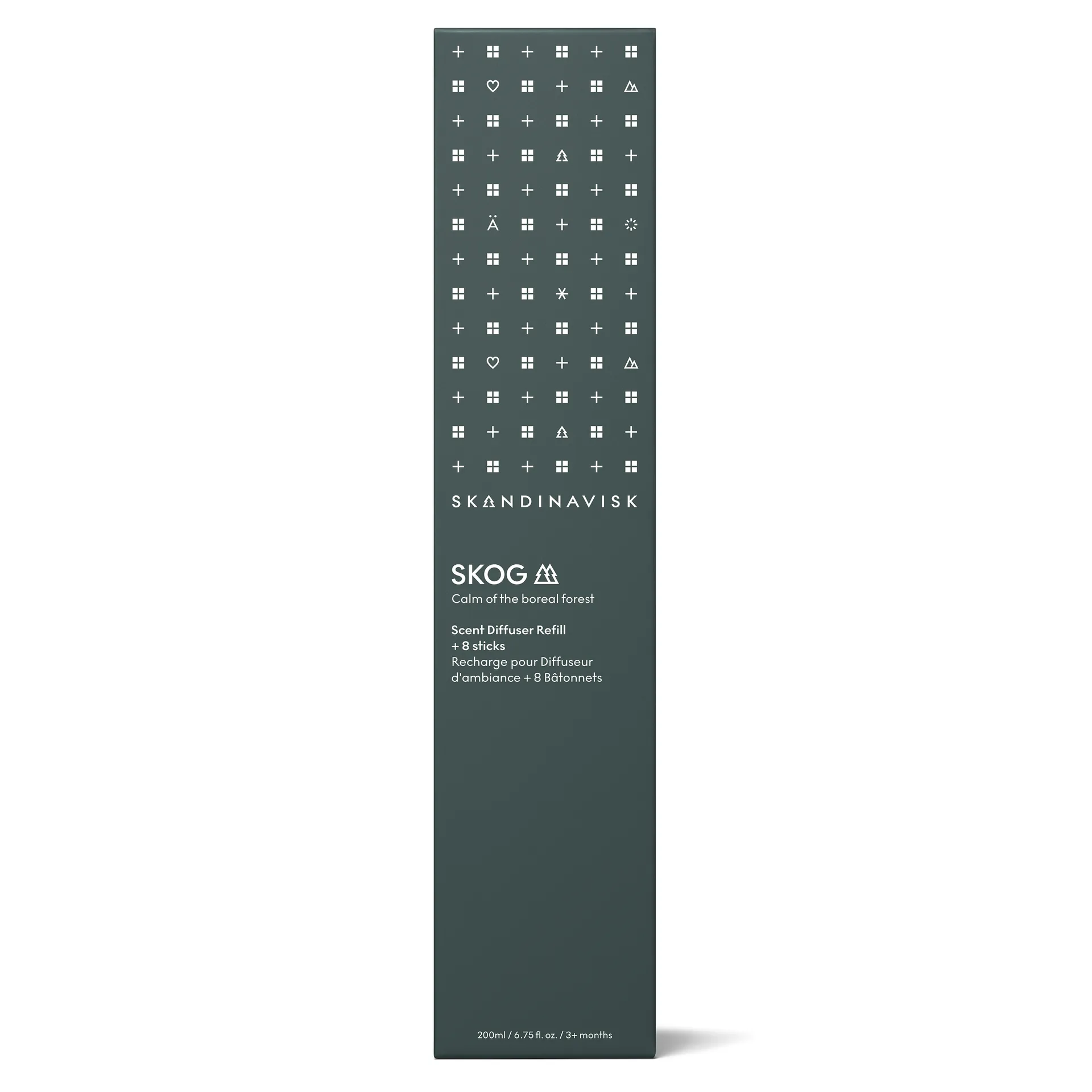 Skandinavisk refill to fragrance sticks 200 ml, forest Skandinavisk