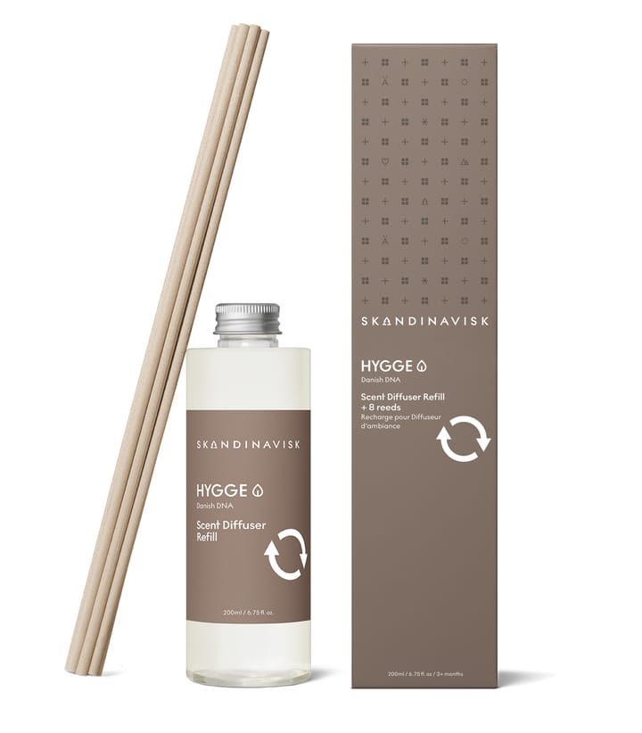 Skandinavisk refill to fragrance sticks 200 ml - Hygge - Skandinavisk