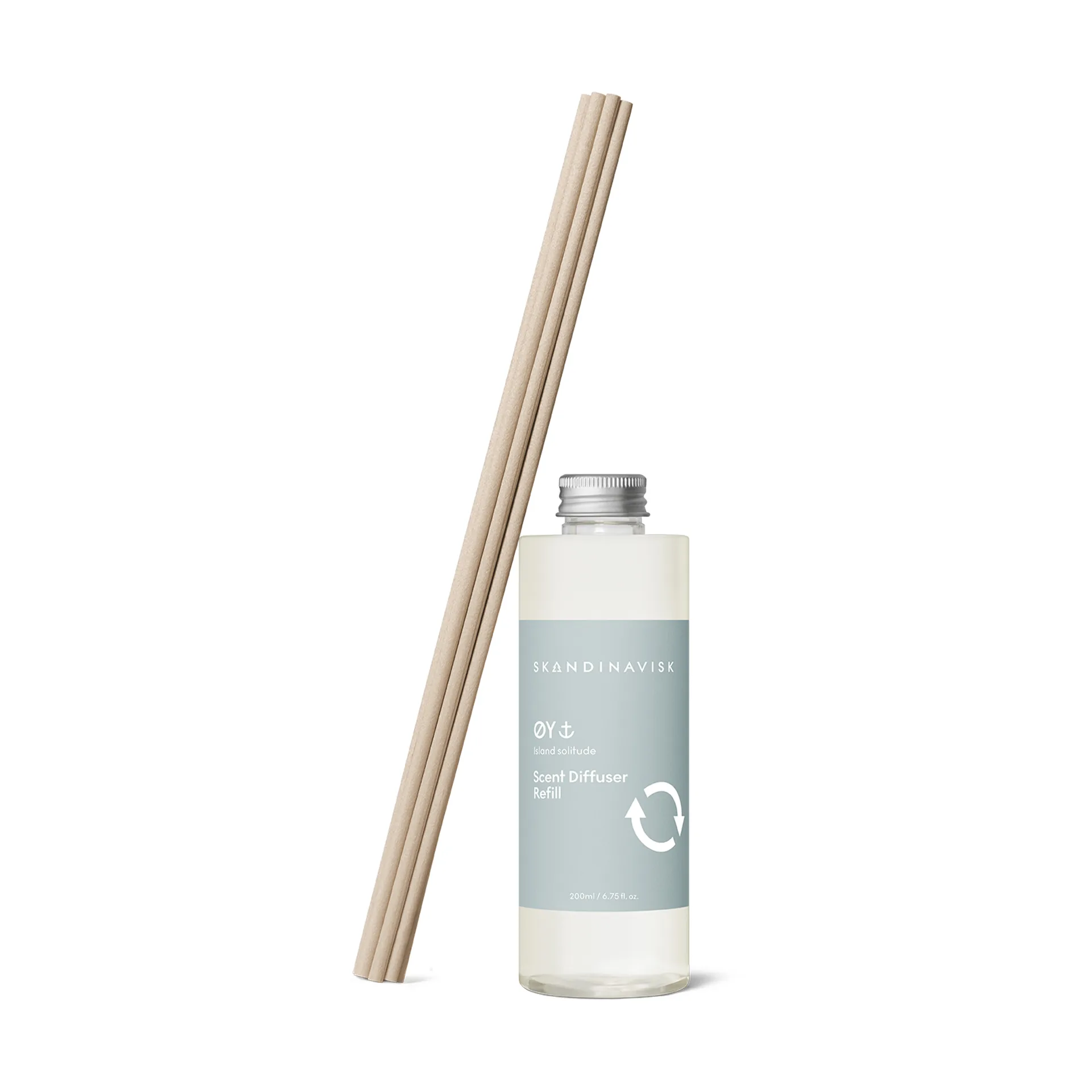 Skandinavisk refill to fragrance sticks 200 ml, Øy Skandinavisk