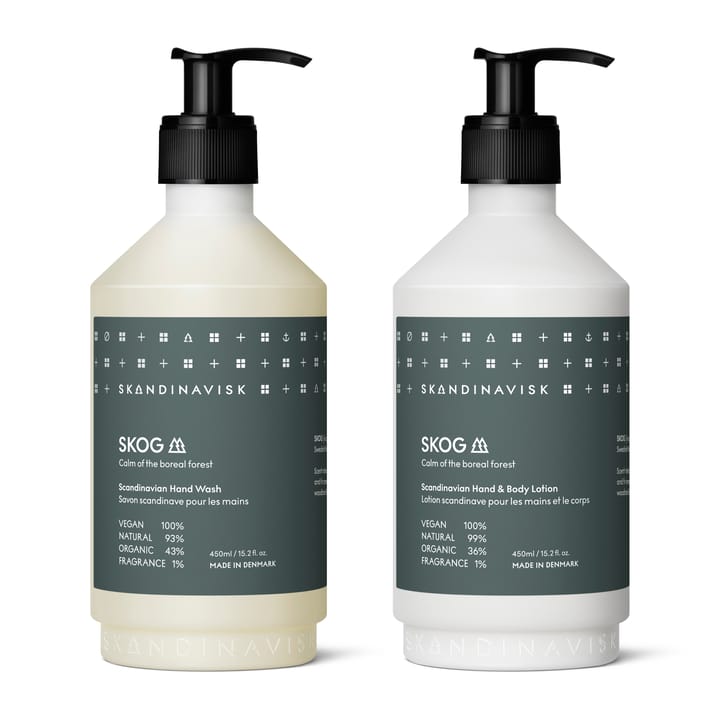 Skog hand wash and hand & body lotion gift set - 2 pieces - Skandinavisk