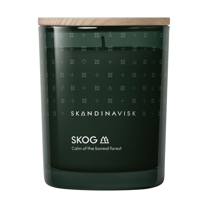 Skog scented candle with lid - 200 g - Skandinavisk