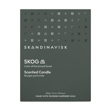 Skog scented candle with lid - 200 g - Skandinavisk