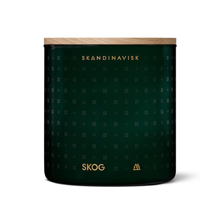 Skog scented candle with lid - 400 g - Skandinavisk