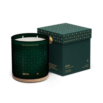 Skog scented candle with lid - 400 g - Skandinavisk