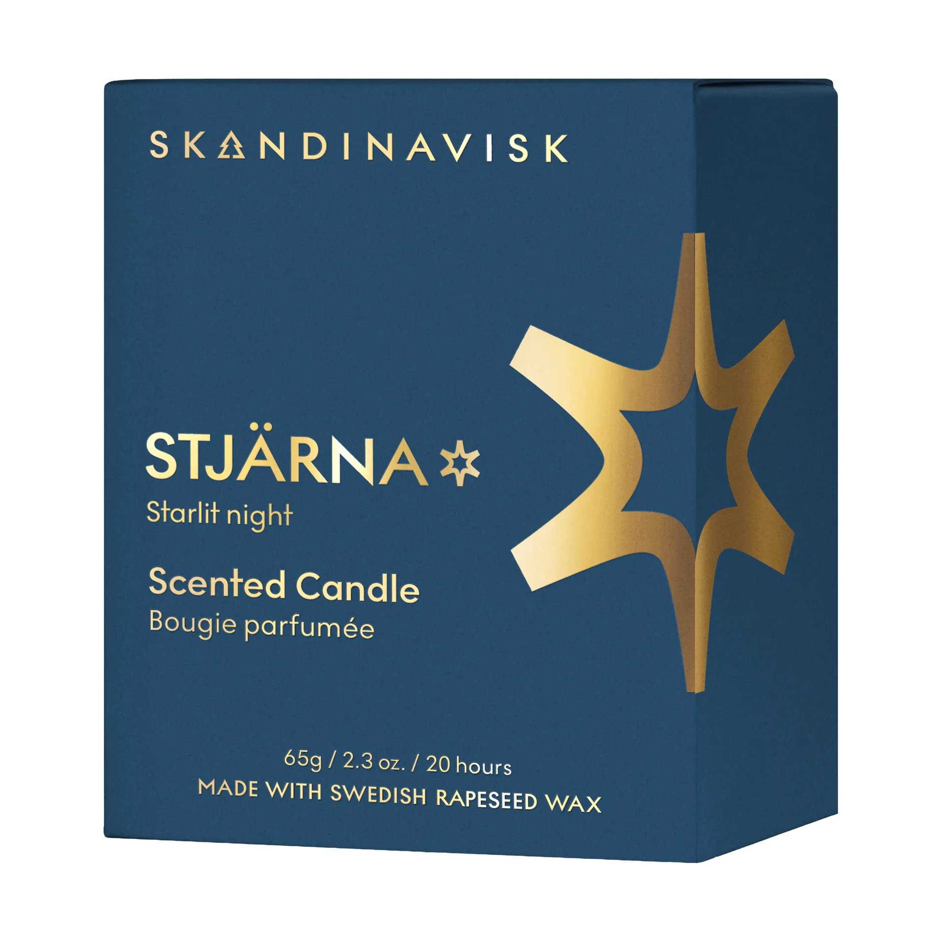 Stjärna Gold Symbol scented candle, 65 g Skandinavisk