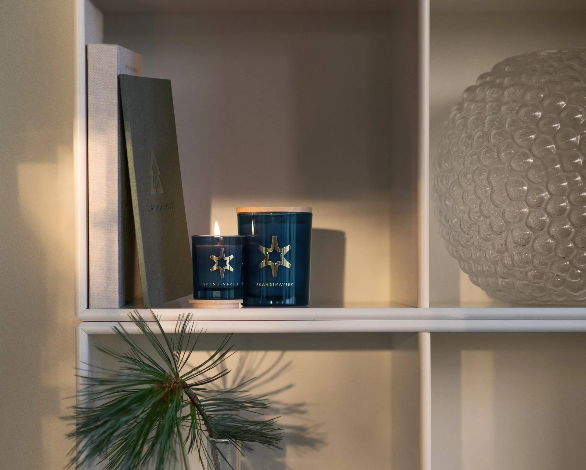 Stjärna Gold Symbol scented candle, 65 g Skandinavisk