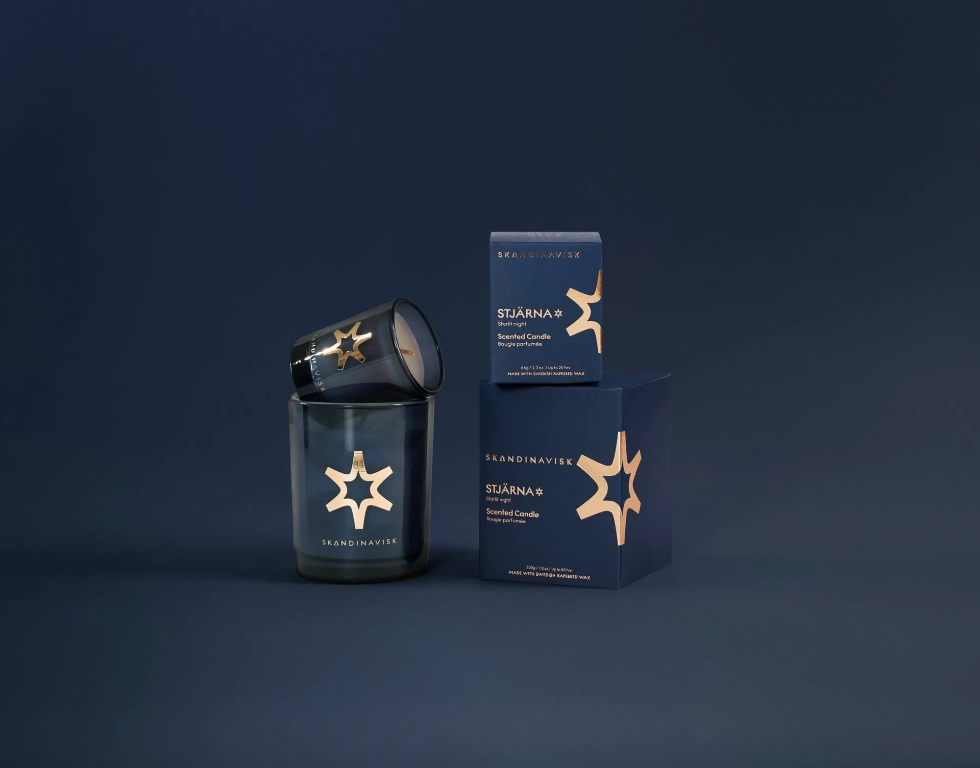 Stjärna Gold Symbol scented candle, 65 g Skandinavisk