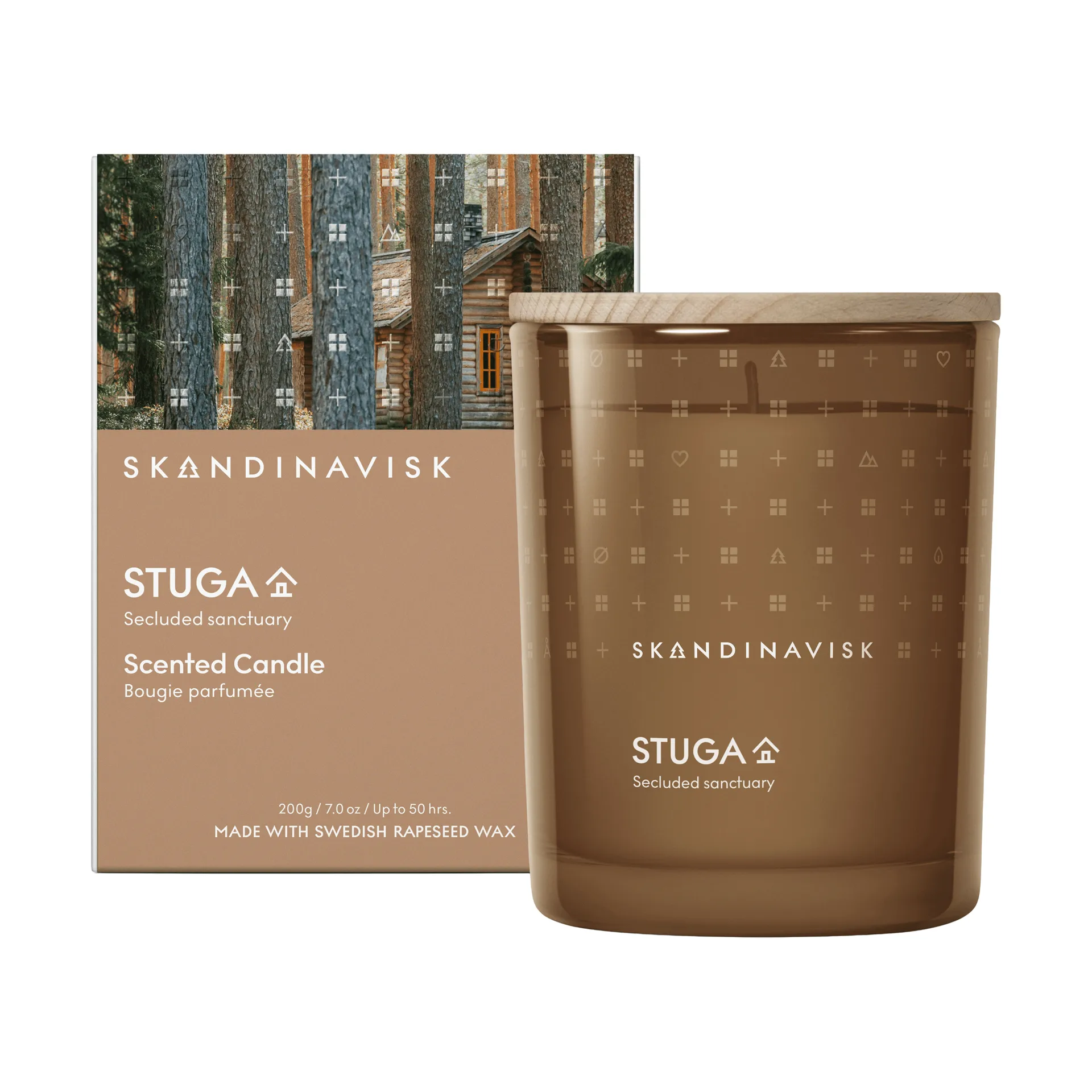 Stuga scented candle, 200 g Skandinavisk