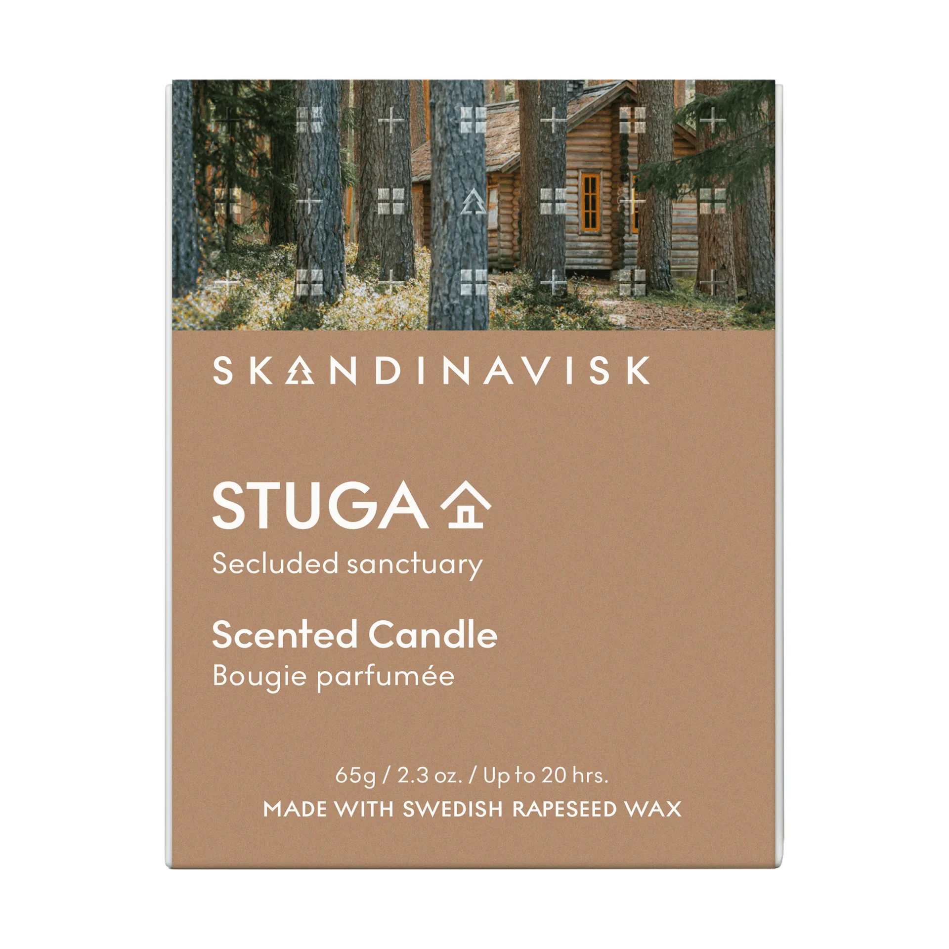 Stuga scented candle, 65 g Skandinavisk
