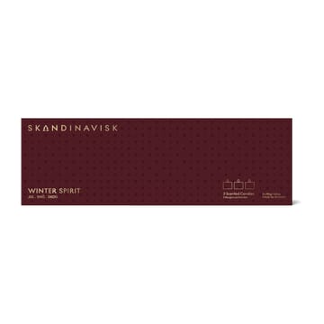Winter Spirit Mini candle gift set 3 pieces - 3x90g - Skandinavisk