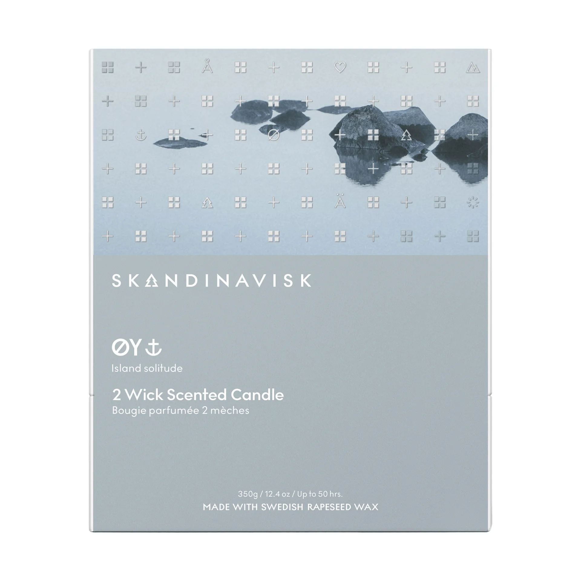 Øy scented candle, 350 g, 2 wicks Skandinavisk