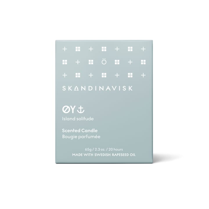 Øy scented candle with lid, 65 g Skandinavisk