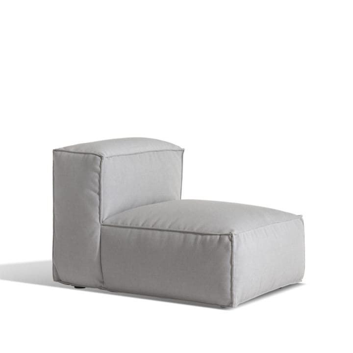 Asker modular sofa - Sunbrella Sling light grey, middle section small - Skargaarden