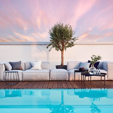 Asker modular sofa - Sunbrella Sling taupe beige, corner section - Skargaarden