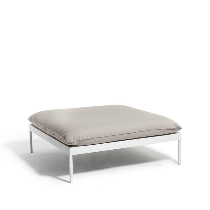 Bönan foot stool - Light grey-light grey aluminium - Skargaarden