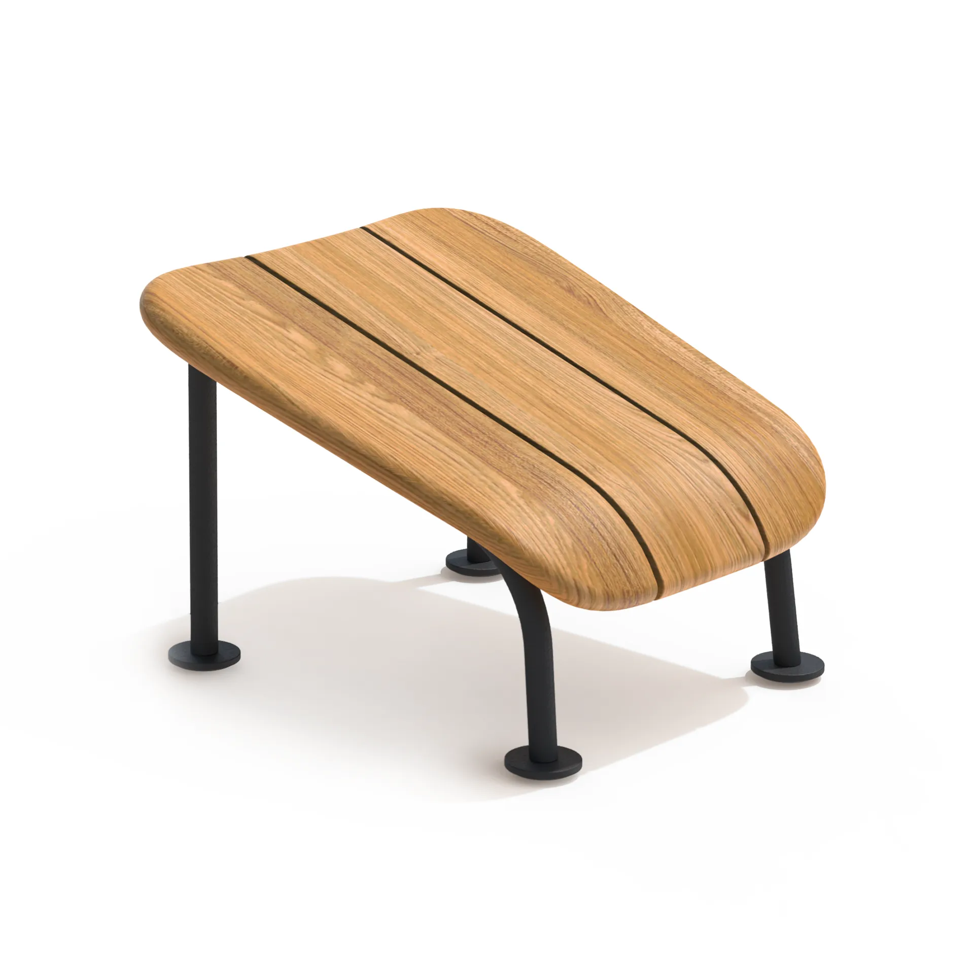 Böste foot stool, Teak Skargaarden