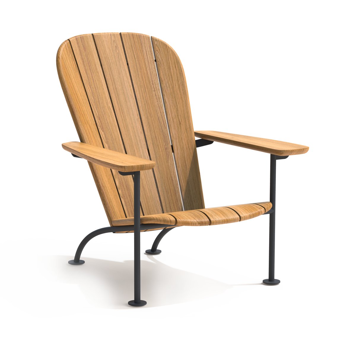Skargaarden Böste lounge chair Teak | Scandinavian Design | Brown