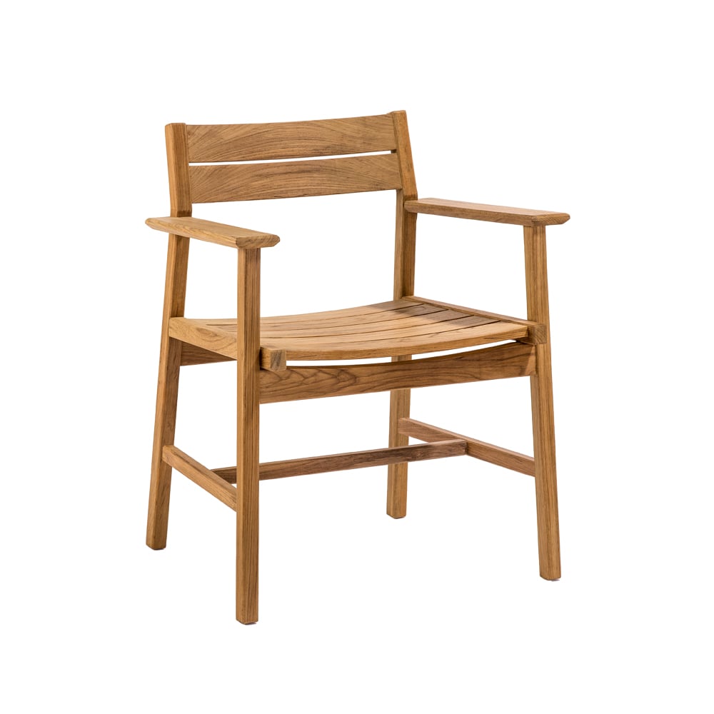 Skargaarden Djurö armchair Teak | Scandinavian Design | Garden chairs | Brown