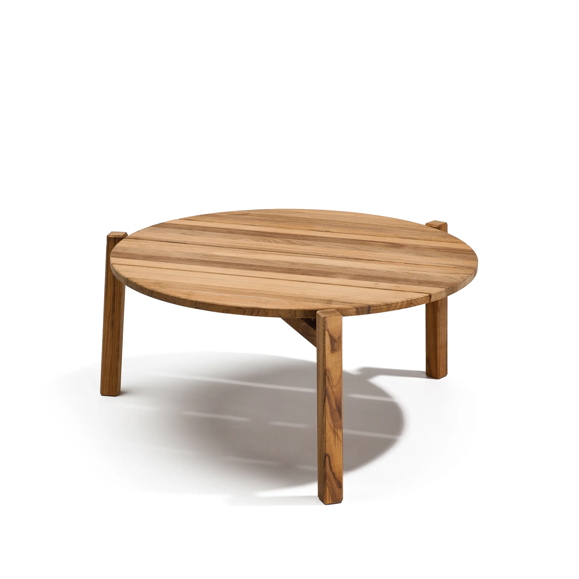 Djurö coffee table, Teak, ø79 cm Skargaarden