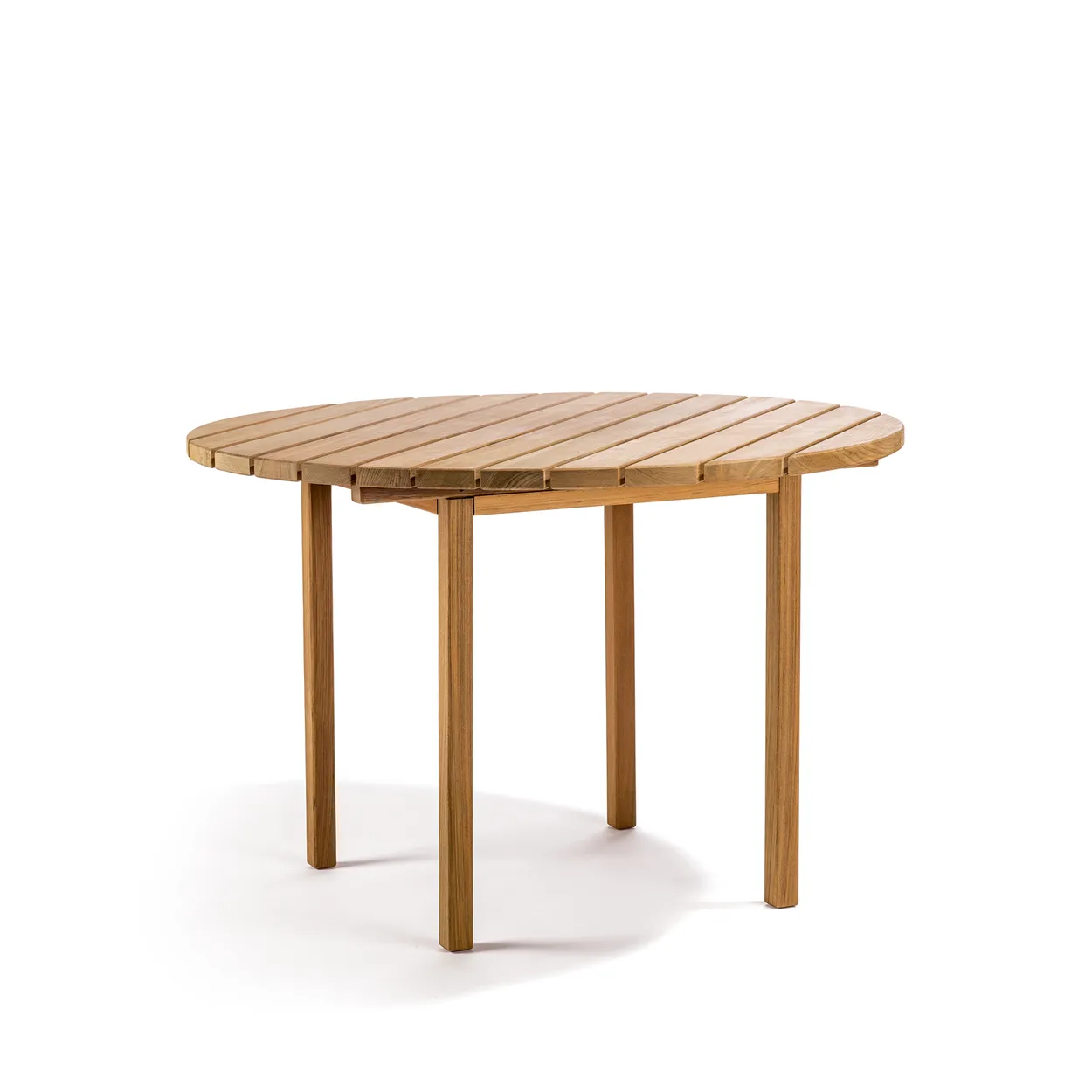 Skargaarden Djurö dining table round o110 cm Teak | Scandinavian Design | Garden tables | Brown