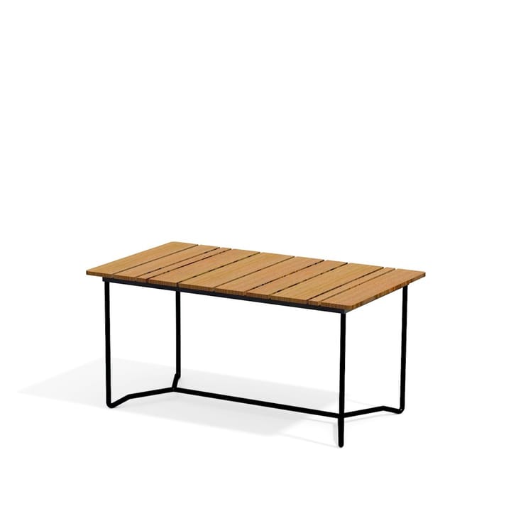 Grinda table - Teak, medium, black frame - Skargaarden
