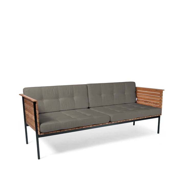 Häringe sofa - Sunbrella Natté Nature Grey-teak-black - Skargaarden