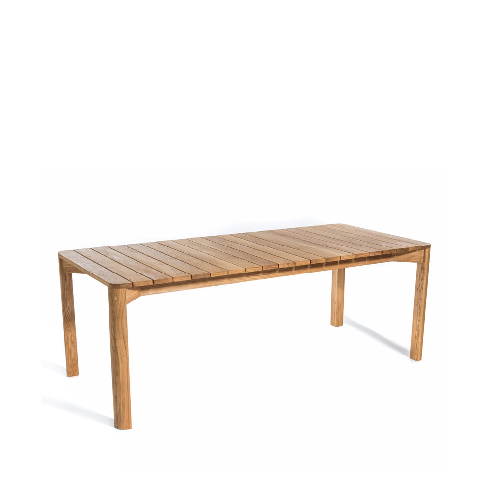 Skargaarden Korsö table 200x90 cm Teak | Scandinavian Design | Garden tables | Brown