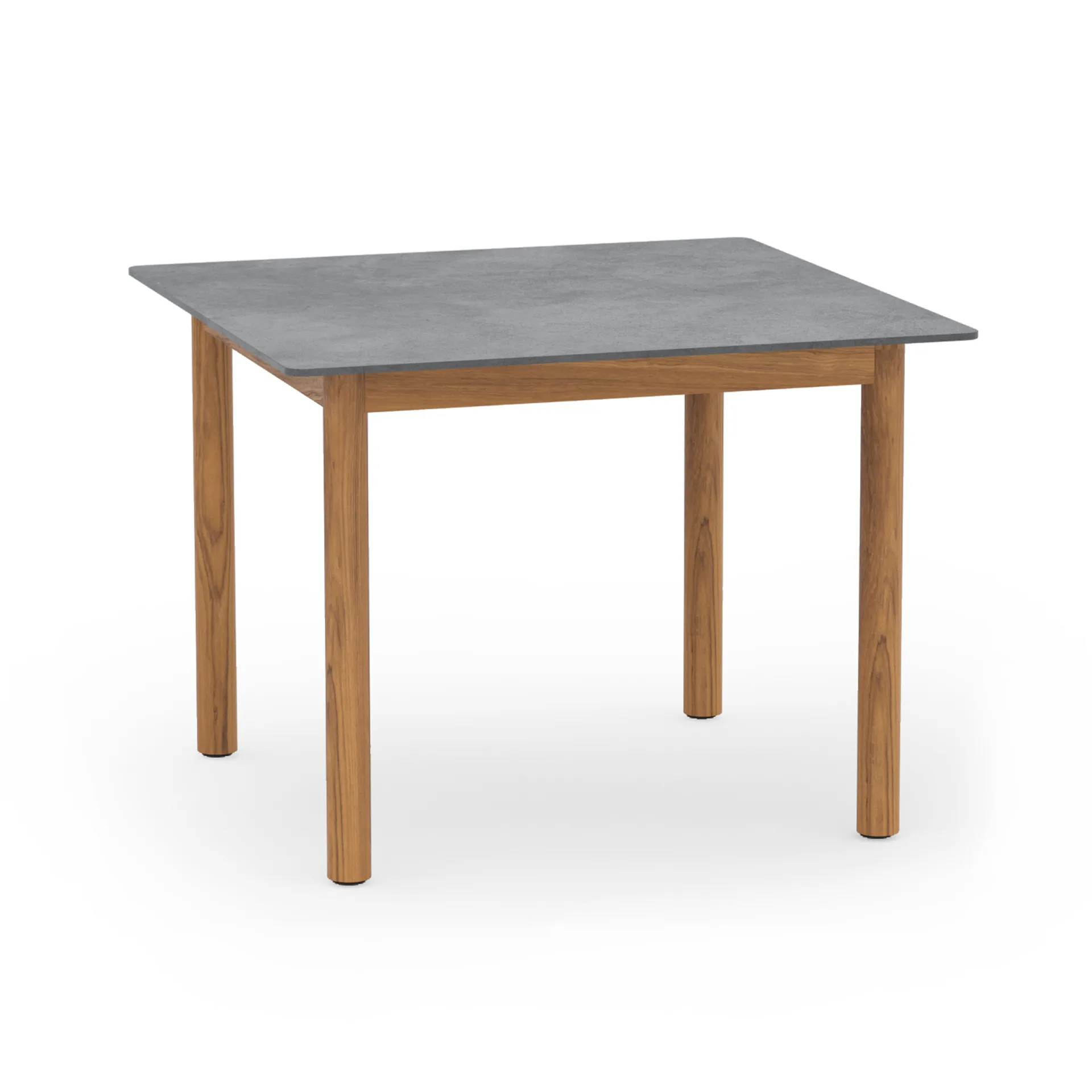 Koster dining table 98x95x74 cm composite table top and teak Skargaarden
