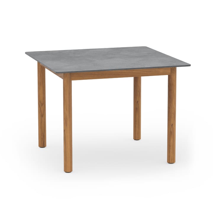 Koster dining table 98x95x74 cm composite table top and teak - undefined - Skargaarden