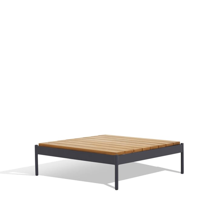 Lidö coffee table - Teak, d. grey aluminium frame - Skargaarden