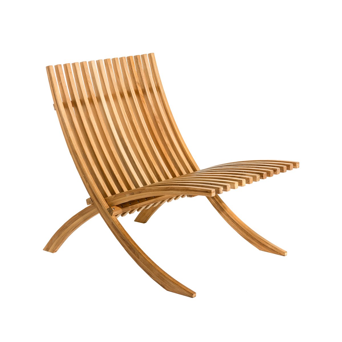Skargaarden Nozib lounge chair Teak | Scandinavian Design | Brown