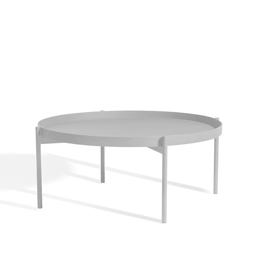Skargaarden Saltö coffee table Light grey, large | Scandinavian Design | Garden tables | Grey