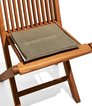 Viken seat pad - Agora Fossil grey, 30x30 cm - Skargaarden