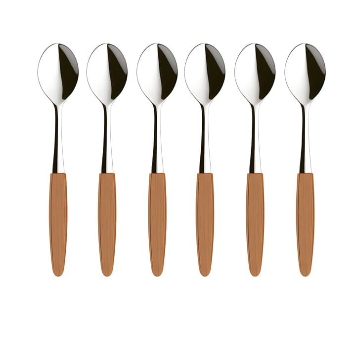 Skaugum coffee spoon 6-pack Ecco Teak - undefined - Skaugum of Norway