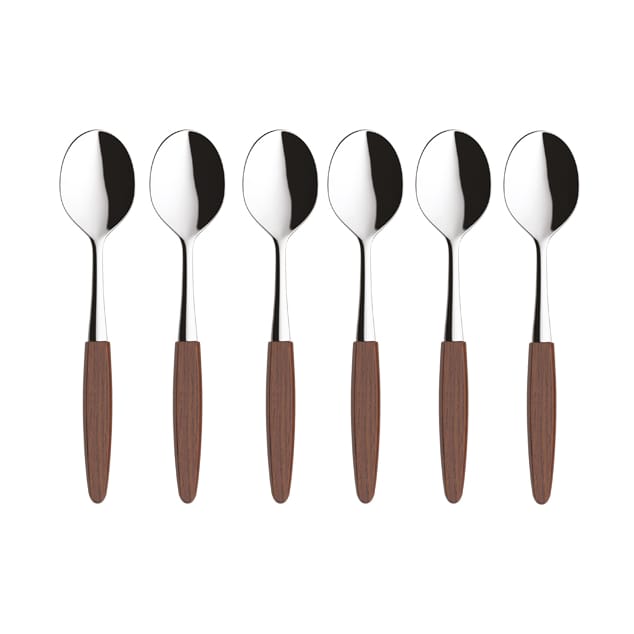 Skaugum dessert spoon 6-pack Forrest Maple - undefined - Skaugum of Norway