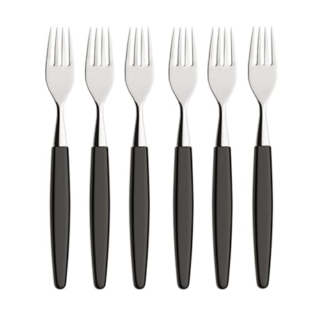 Skaugum fork 6-pack Urban Black - undefined - Skaugum of Norway