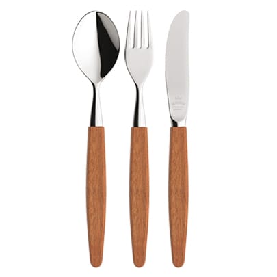 Skaugum gift set cutlery 18 pieces - Ecco Teak - Skaugum of Norway