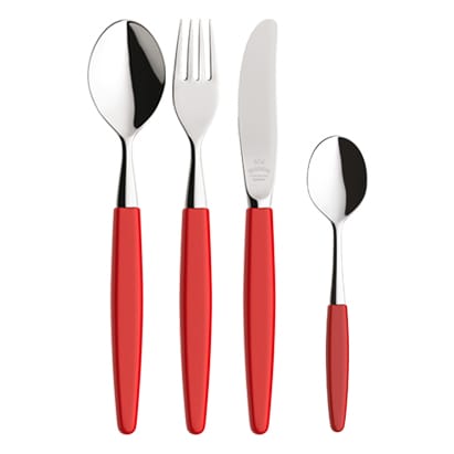 Skaugum gift set cutlery 4 pieces - Passion Red - Skaugum of Norway