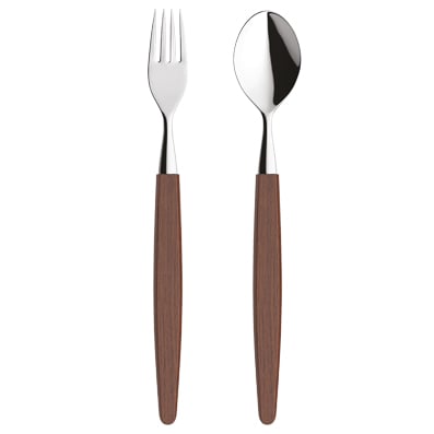 Skaugum of Norway Skaugum serving cutlery Forrest Maple