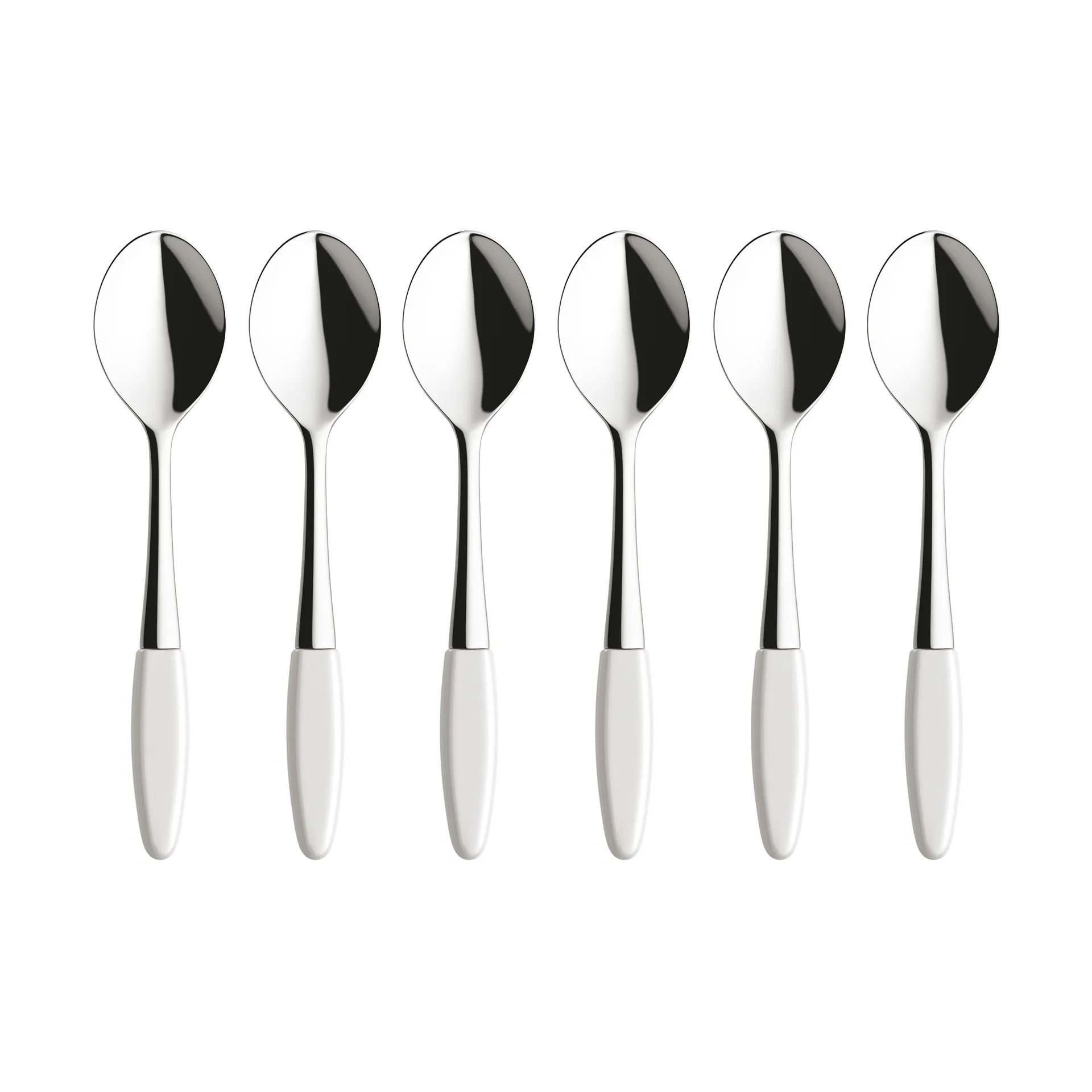 Skaugum teaspoon 6-pack Pure White Skaugum of Norway