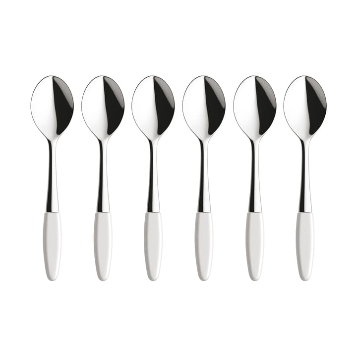 Skaugum teaspoon 6-pack Pure White - undefined - Skaugum of Norway