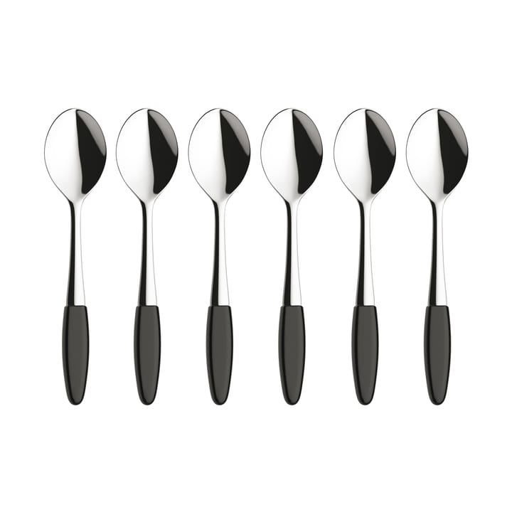 Skaugum teaspoon 6-pack Urban Black - undefined - Skaugum of Norway