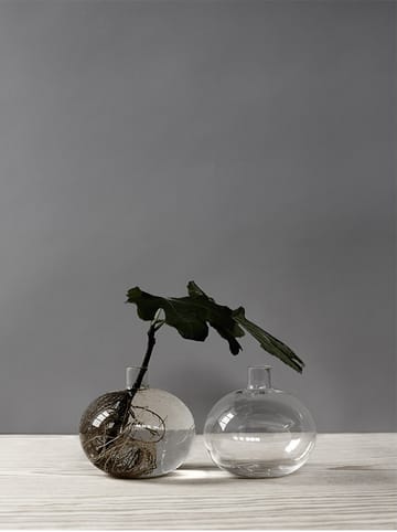 Holmen vase Ø10 cm - Clear - Skrufs Glasbruk