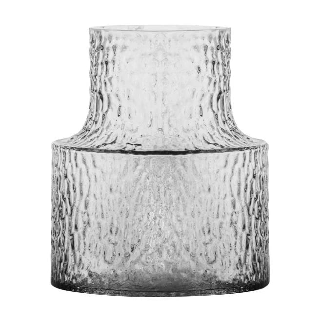 Skrufs Glasbruk Kolonn vase structured 20 cm