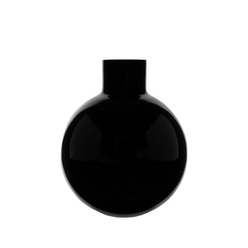 Pallo vase - Black 39 cm - Skrufs Glasbruk