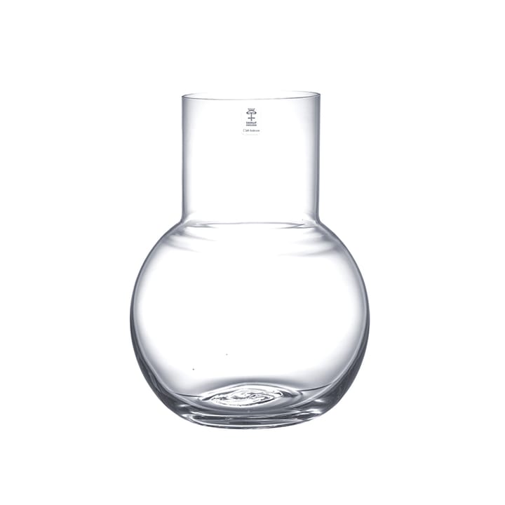 Pallo vase - Clear 20 cm - Skrufs Glasbruk
