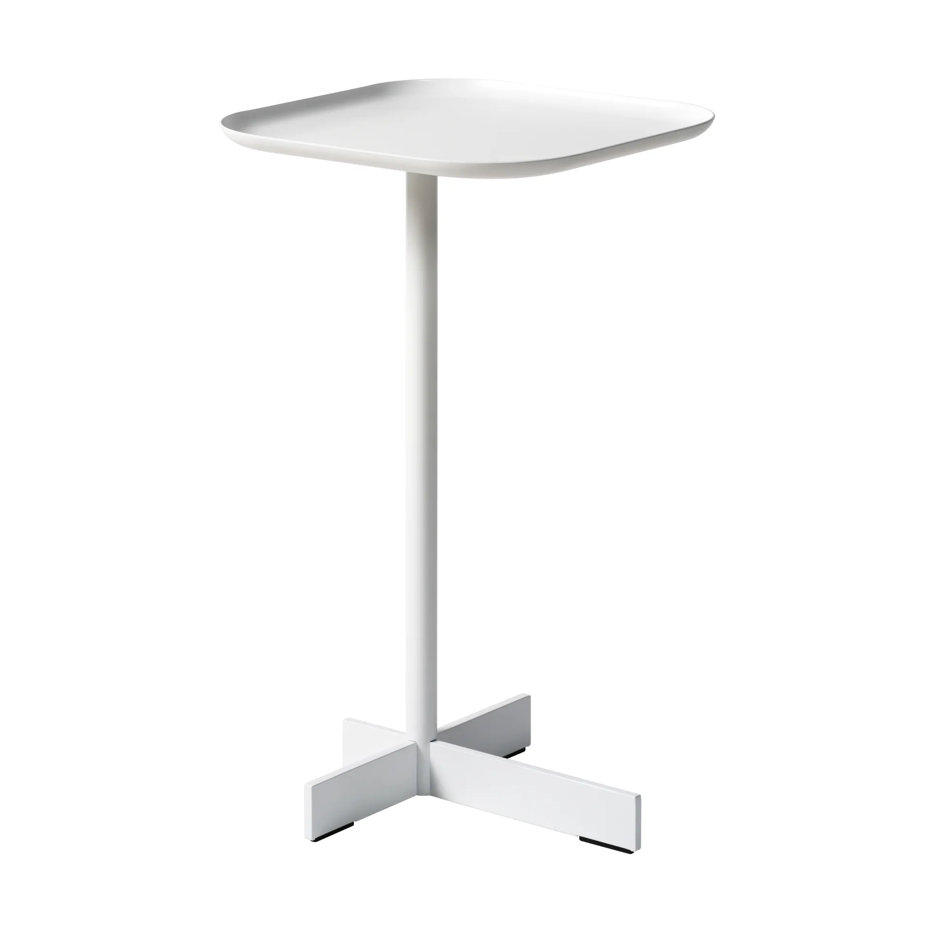 Ace side table 38x38 cm, White SMD Design